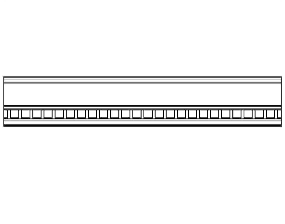 Карниз Милан бьянко