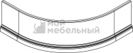 Цоколь полукруглый Милан