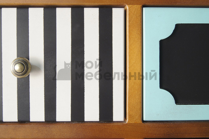 Вертикальный комод Gouache Birch (7 ящиков) арт G20017ETG/1 фото 11