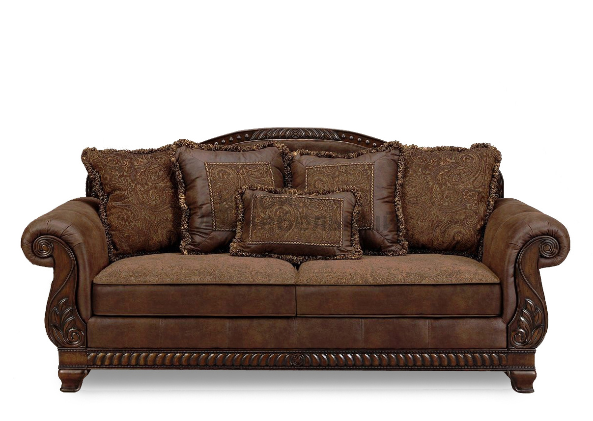Двухместный диван со спальным механизмом Bradington - Truffle u9690035, Ashley 1540035