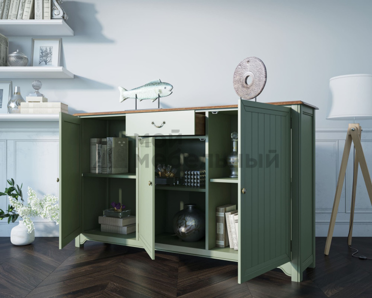 Комод Olivia 3 двери/1 ящик арт GA5005 фото 5