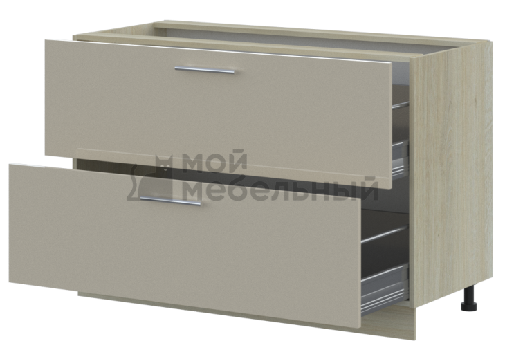 Тумба LOFTeam HPL Глянец ТНЯ-120/2 фото 1