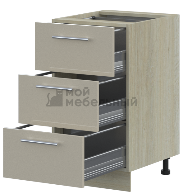 Тумба LOFTeam HPL Глянец ТНЯ-40/3 фото 1