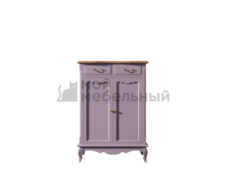Комод «Leontina Lavanda» на 2 ящика 2 дверки арт ST9329RL Комод «Leontina Lavanda» на 2 ящика 2 дверки арт ST9329RL фото 2
