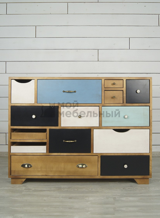 Комод «Aquarelle Birch» 14 ящиков арт RE-13ETG/4 фото 5