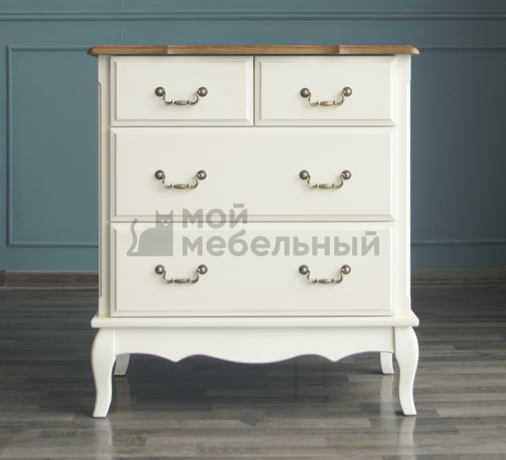 Бежевый комод Leontina (4 ящика) арт ST9335 фото 1
