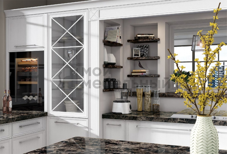 Модульная кухня Венето Бьянко фото 7