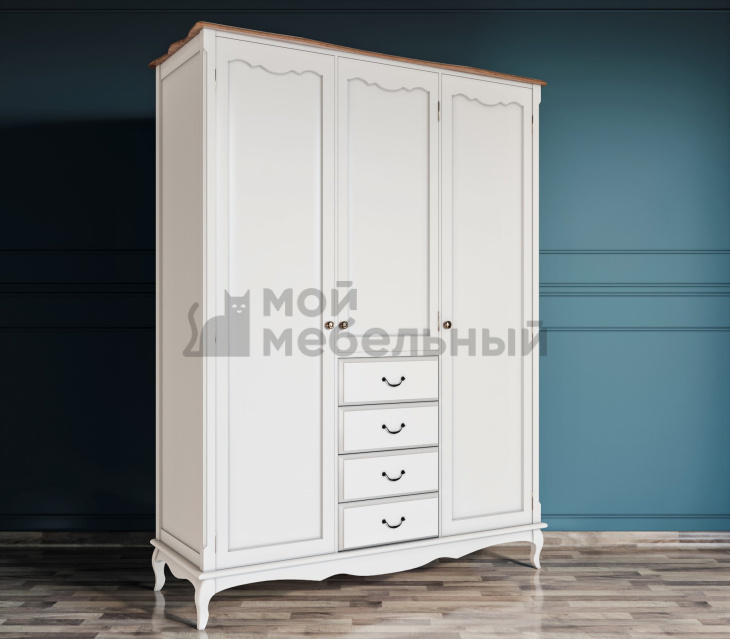 Шкаф Leontina для одежды с ящиками арт ST9327/34 фото 3