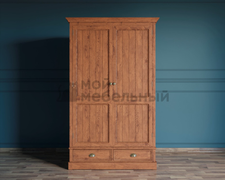 Шкаф двустворчатый "Palermo natural" арт PL1027OAK
