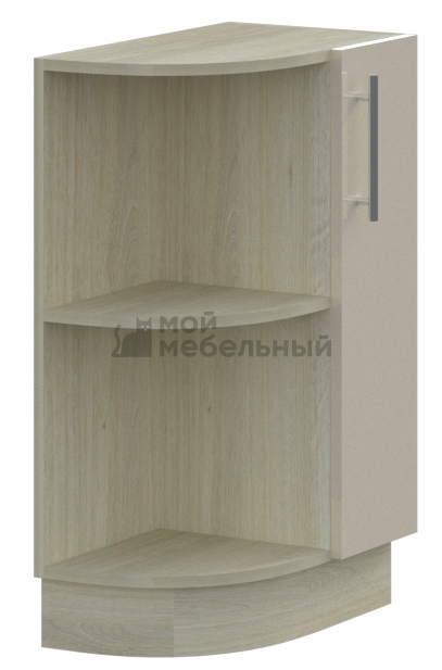 Тумба торцевая LOFTeam HPL Глянец РПО-30 фото 1