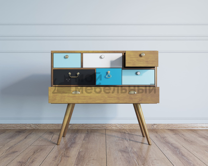 Комод на высоких ножках «Aquarelle» арт RE-53 фото 3