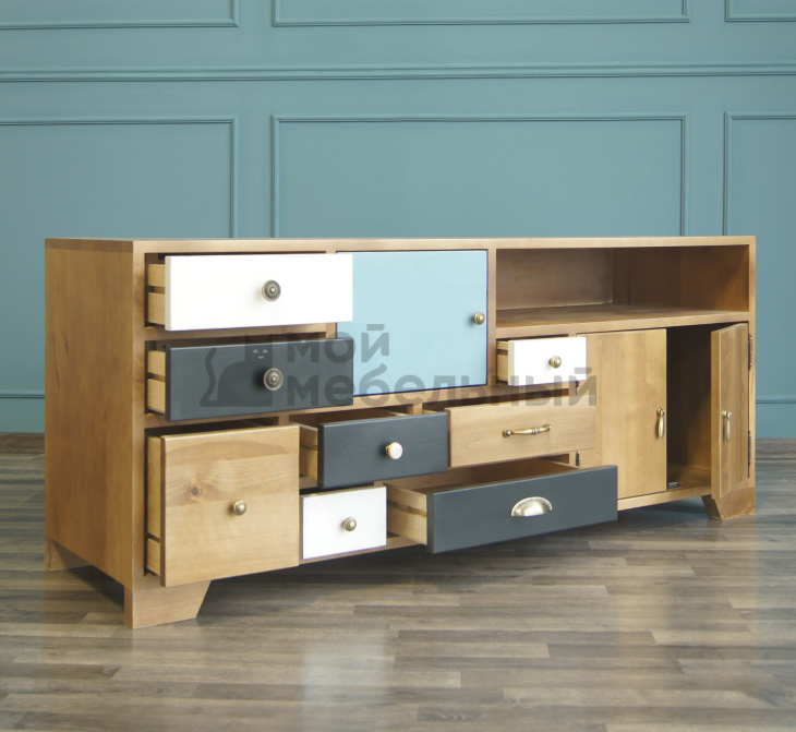 Комод «Aquarelle» 8 ящиков арт RE-16 фото 15