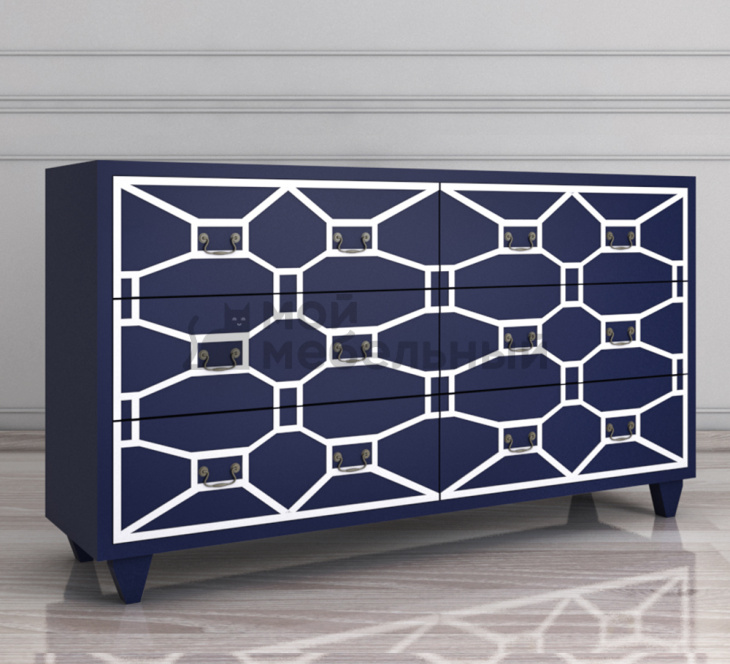 Синий комод 