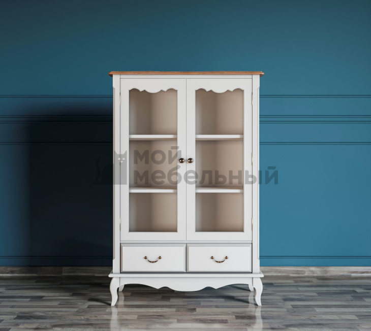 Шкаф "Leontina" для посуды низкий с ящиками арт ST9355/2 Шкаф