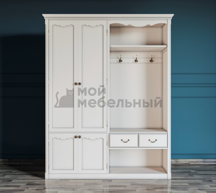 Шкаф-прихожая Leontina с дверками арт ST9361 Шкаф-прихожая Leontina с дверками арт ST9361 фото 6