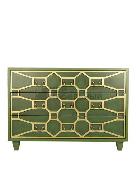 Зеленый комод 