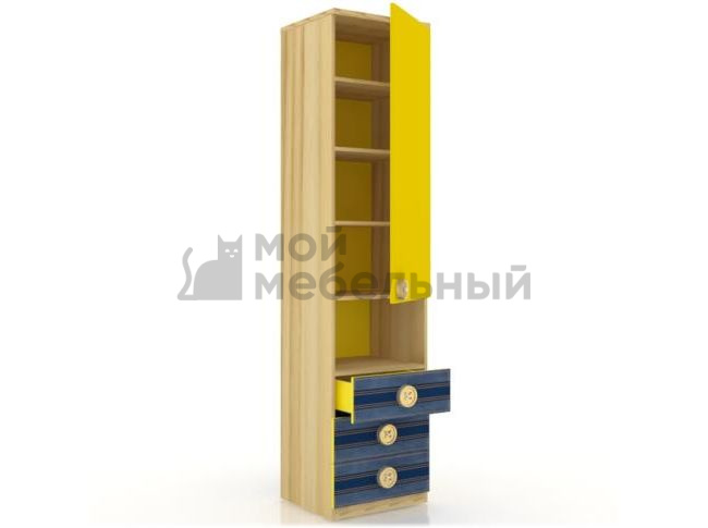 Шкаф-пенал с ящиками ЛД-507.040 — «Мой Мебельный»