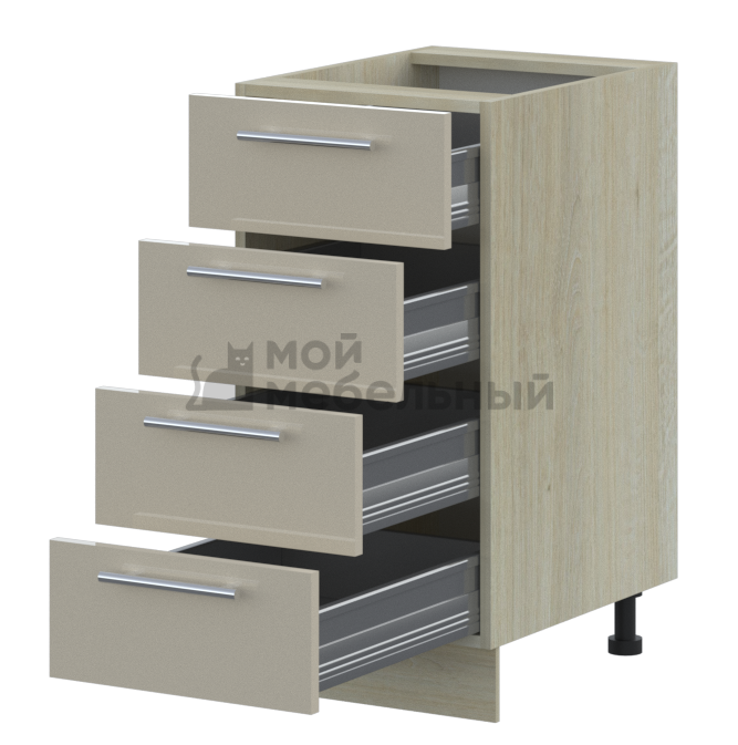 Тумба LOFTeam HPL Глянец ТНЯ-40/4 Тумба LOFTeam HPL Глянец ТНЯ-40/4 фото 1