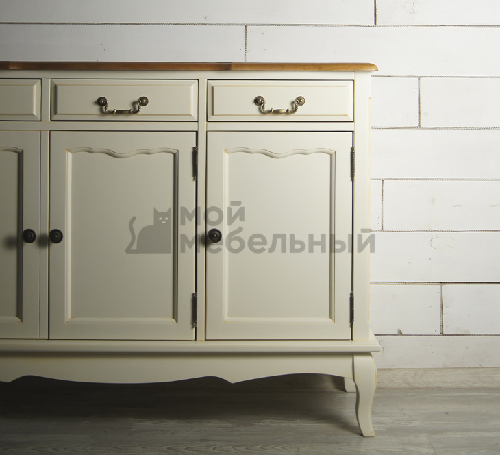 Бежевый Комод Leontina (3 ящика и 3 двери) арт ST9344 Бежевый Комод Leontina (3 ящика и 3 двери) арт ST9344 фото 7