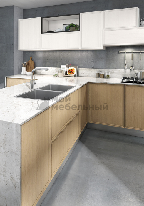 Модульная кухня Венето Бьянко фото 9