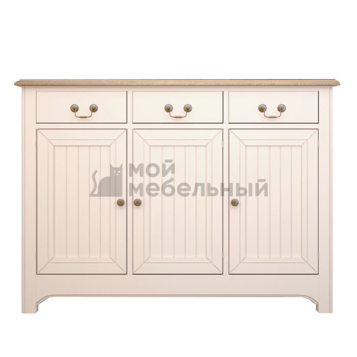 Бежевый комод Olivia 3 ящика/3 двери арт GA6005C Бежевый комод Olivia 3 ящика/3 двери арт GA6005C фото 4