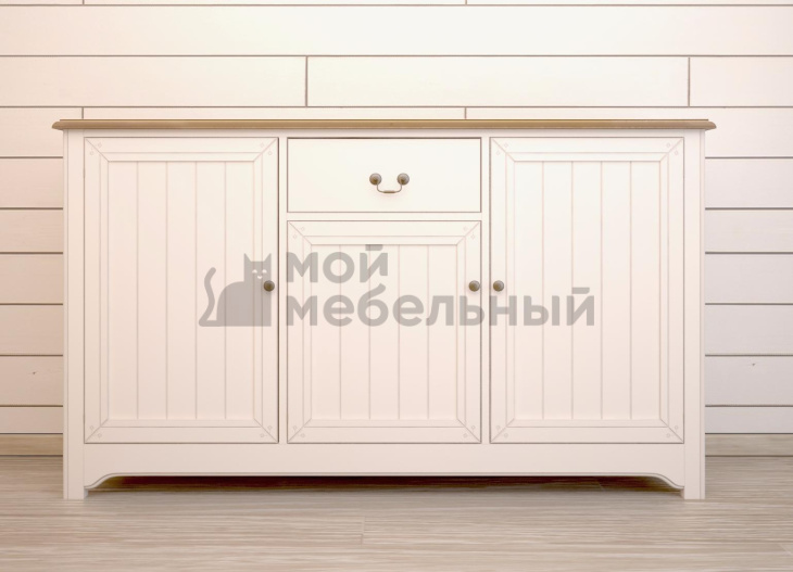 Бежевый комод Olivia 3 двери/1 ящик арт GA5005B Бежевый комод Olivia 3 двери/1 ящик арт GA5005B фото 2