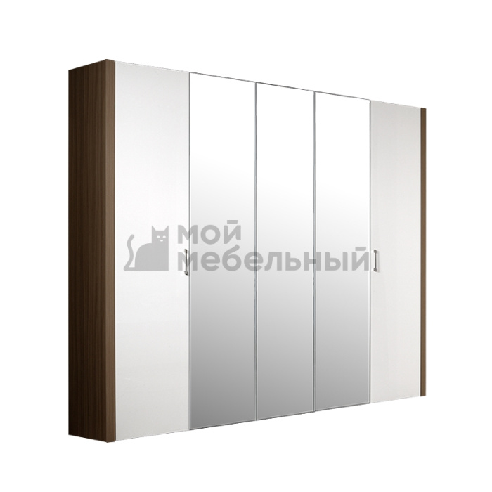 Шкаф 5-ти ств. для платья и белья (3 зеркала) Ярцево Арго А1Ш1/5 фото 2