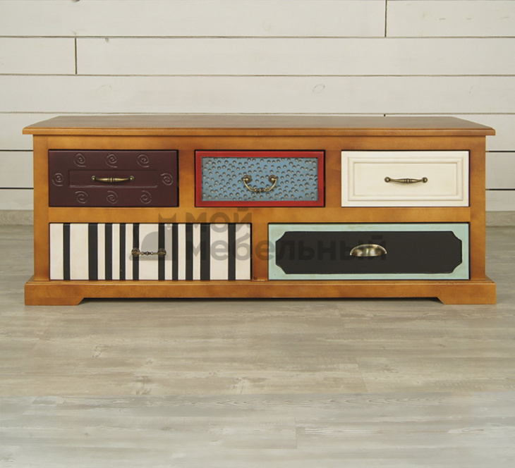 Комод «Gouache Birch» горизонтальный арт M10526ETG/1 фото 1