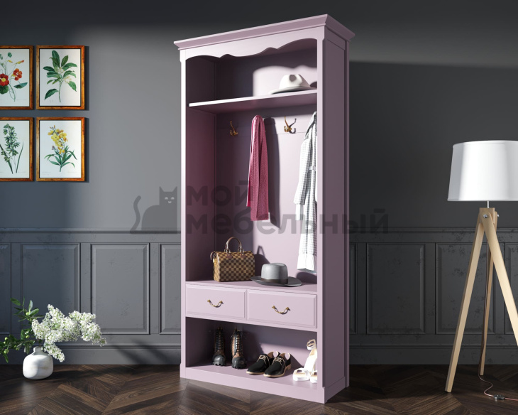 Шкаф-прихожая Leontina Lavanda открытая арт ST9360L Шкаф-прихожая Leontina Lavanda открытая арт ST9360L фото 5