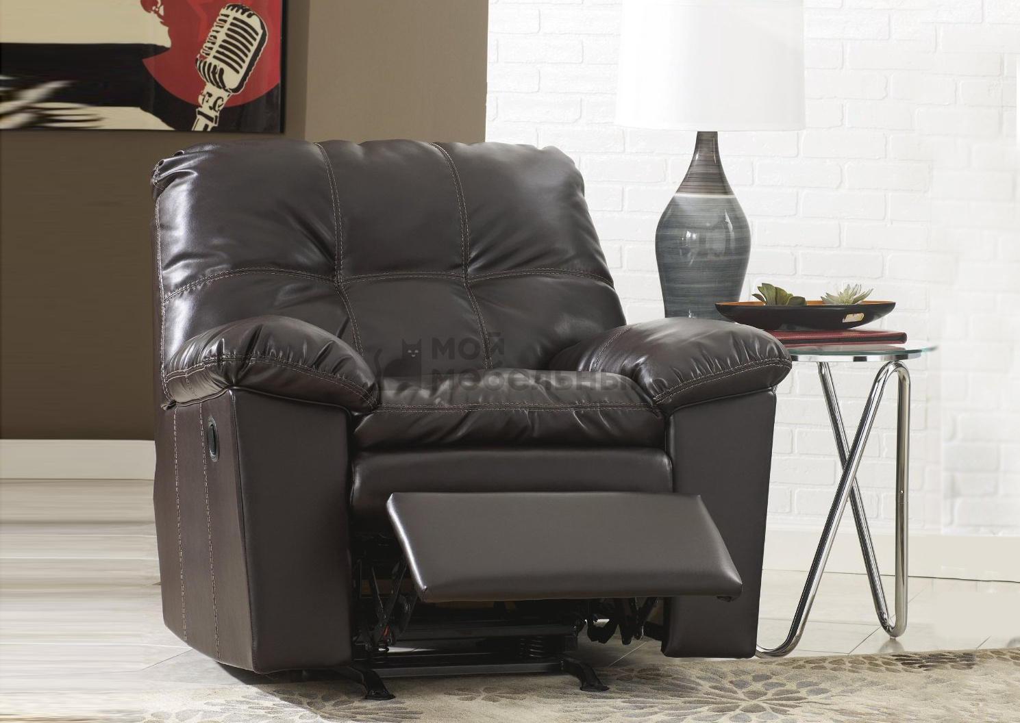 Ashley durablend clearance recliner