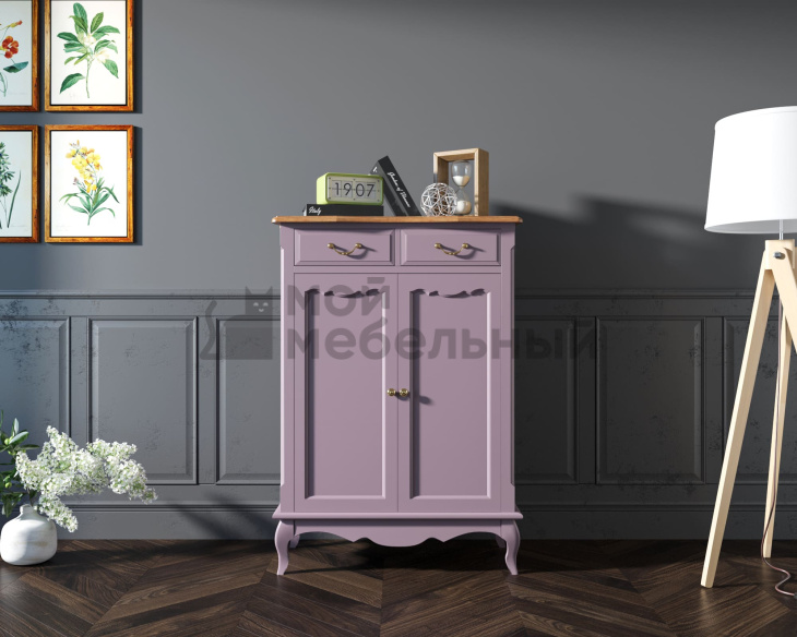 Комод «Leontina Lavanda» на 2 ящика 2 дверки арт ST9329RL Комод «Leontina Lavanda» на 2 ящика 2 дверки арт ST9329RL фото 7
