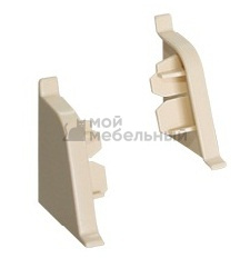 Комплект торцевых заглушек к плинтусу Duropal фото 1