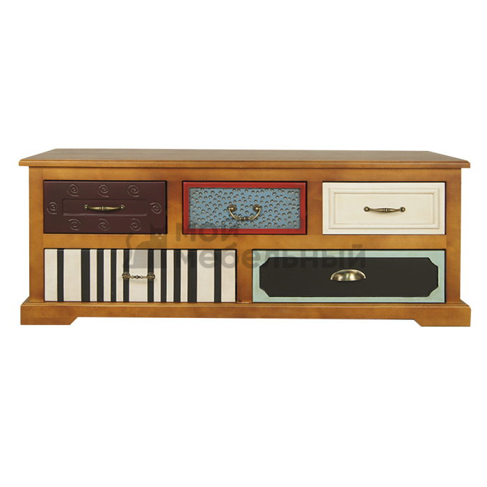 Комод «Gouache Birch» горизонтальный арт M10526ETG/1 фото 9