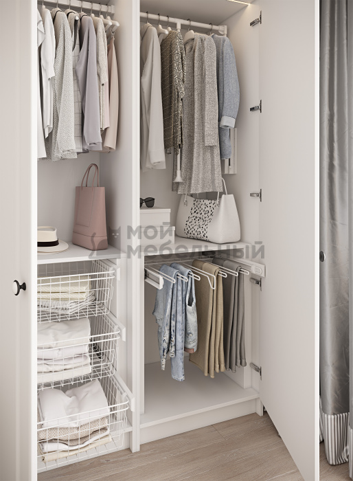 Шкаф Лонгфорд 2Д МДФ ПВХ фото 4