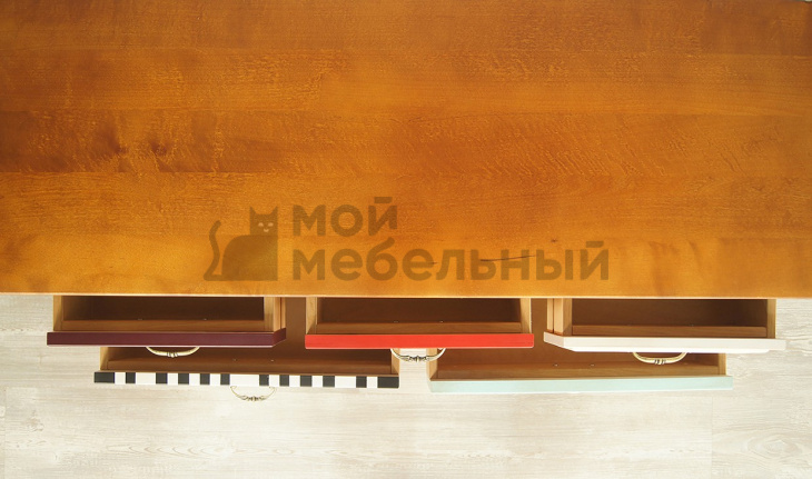 Комод «Gouache Birch» горизонтальный арт M10526ETG/1 фото 6