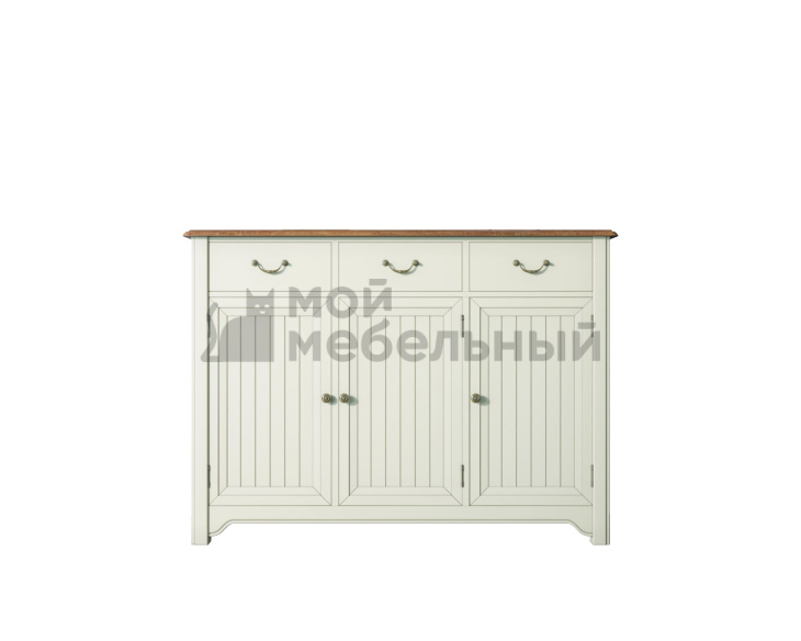 Бежевый комод Olivia 3 ящика/3 двери арт GA6005C Бежевый комод Olivia 3 ящика/3 двери арт GA6005C фото 3