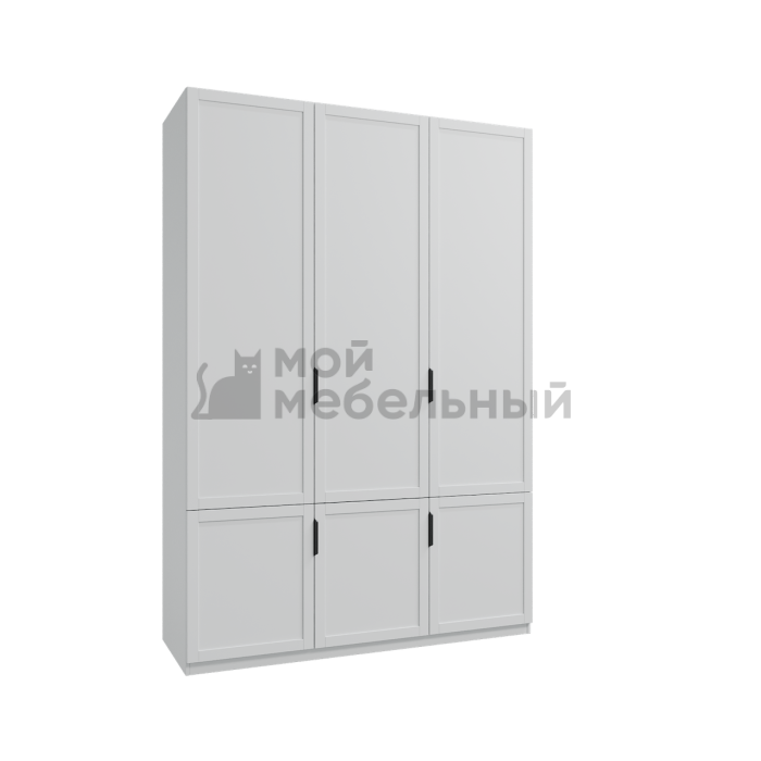 Изделие №553 шкаф 3дв ,белый (мк 74 