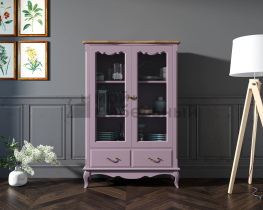 Шкаф "Leontina Lavanda" для посуды низкий с ящиками арт ST9355/2L