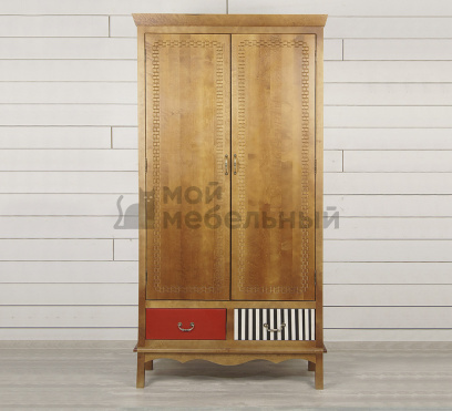 Шкаф двустворчатый "Gouache Birch" арт М10527ETG