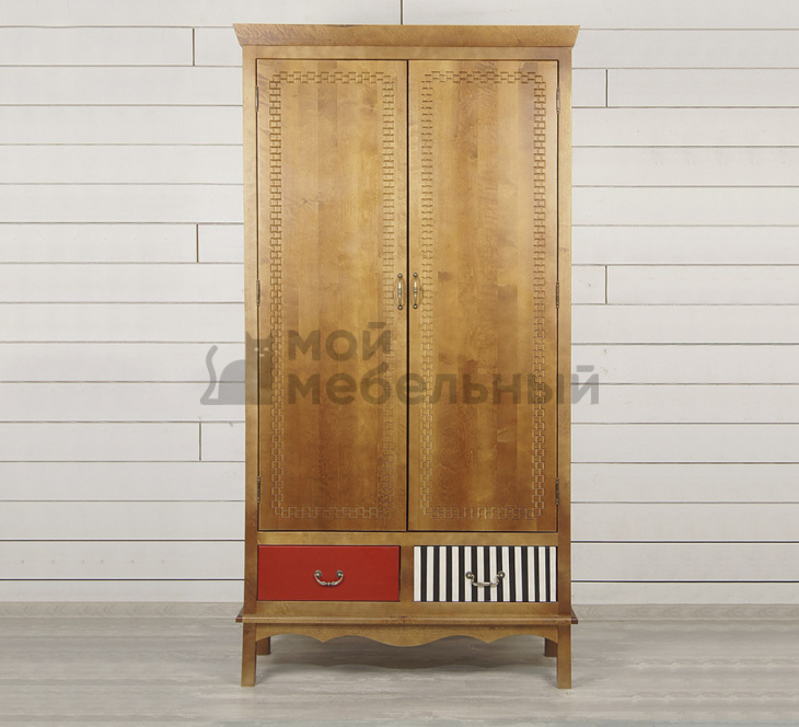 Шкаф двустворчатый 