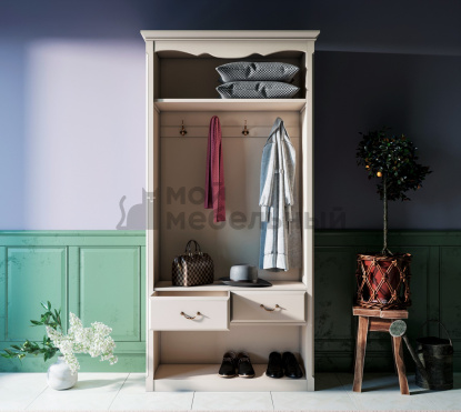 Шкаф-прихожая Leontina открытая арт ST9360