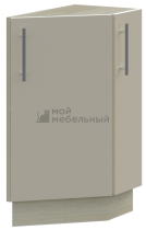 Тумба торцевая LOFTeam HPL Глянец ТС-30