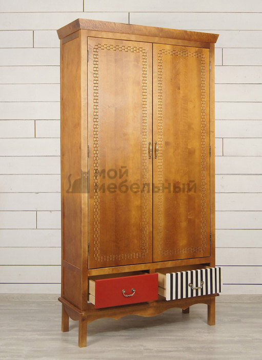 Шкаф двустворчатый 