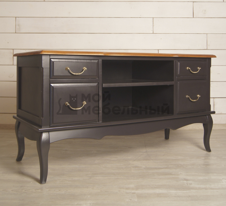 Комод под TV «Leontina Black» арт ST9328BLK Комод под TV «Leontina Black» арт ST9328BLK фото 3