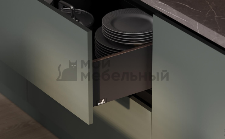 Модульная кухня GOLA МДФ ПВХ фото 3