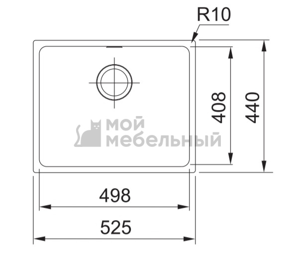 Кухонная мойка Franke SIRIUS SID 110-50 (монтаж под столешницу) фото 4