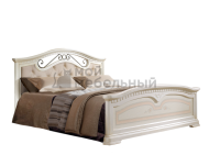 Кровать Анна АНКР-4 с двумя спинками и мягким элементом (1,6х2,0)