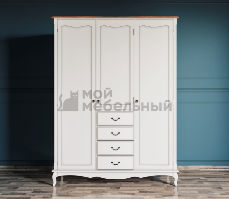 Шкаф Leontina для одежды с ящиками арт ST9327/34 фото 5