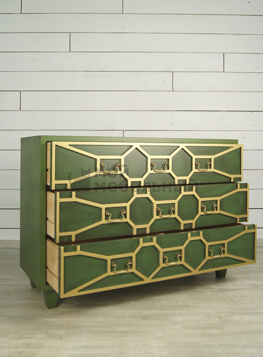 Зеленый комод 