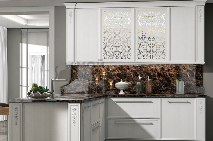 Модульная кухня Венето Бьянко фото 2